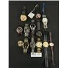 Image 1 : Watch Lot Anriya Elgin Momentum Ecosse Leathe Straps, Etc… Needs Batteries