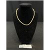 Image 1 : Antique Sterling Hand Knotted Pearl Necklace