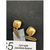 Image 3 : Antique Art Deco Jadite Rose Gold Cufflinks