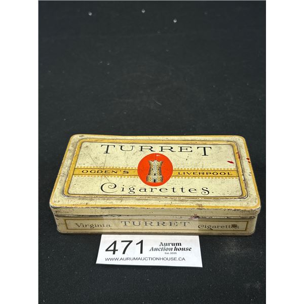 Ogdens Turret Cigarette Tin