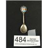Image 1 : 800 Silver + Enamel Salt Spoon (Rome)