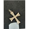 Image 2 : Brutalist Style Sterling Cross