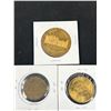 Image 2 : Lot of 6 Large Vintage Trading Tokens
