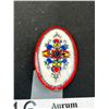 Image 2 : Gorgeous Hand Painted Enamel Copper Brooch Unsigned