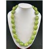 Image 2 : Vintage Heavy + Large Bakelite or Celluloid Beads Necklace