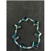 Image 3 : Extra Length (45") Sparkling Crystal Beads Necklace, Designer Mark. + Crytal Bracelet