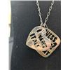 Image 2 : Silvver Tone Guess What I Want It All Pendants Necklcae, Designer Glen