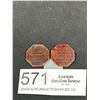 Image 1 : 2 WWII Military Food Tokens