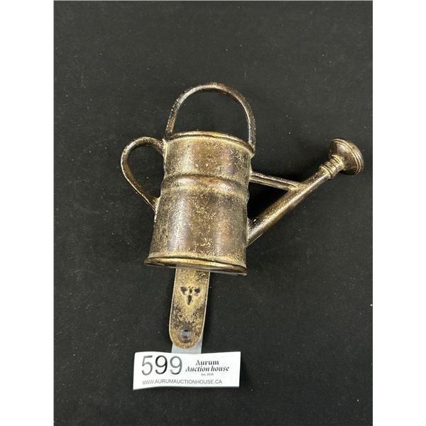Nice Heavy Brass Flower Pot Door Knocker
