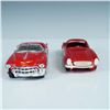 Image 3 : 2pc Die-Cast Model Cars, Red Cadillac & Mercedes-Benz