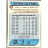 Image 2 : 1986-87 O-PEE-CHEE BRIAN SUTTER
