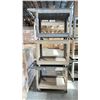 Image 2 : 3 RUBBERMAID 2 TIER CARTS *SOME DAMAGE AROUND BODY*