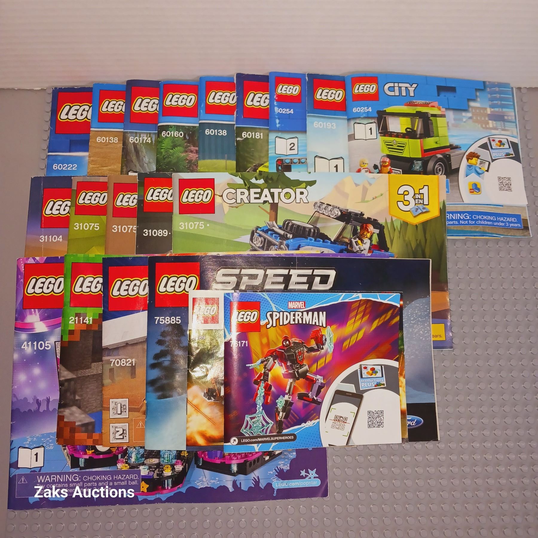 Used - Lego Instruction Books