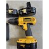 Image 2 : DEWALT 1/2" CORDLESS DRILL DC759, 3 BATTERIES, CHARGER WORKING
