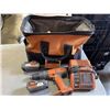 Image 1 : RIDGID DRILL WITH 2 BATTERIES, CHARGER IN BAG