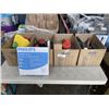 Image 1 : 4 BOXES OF TOOLS AND RENO SUPPLIES