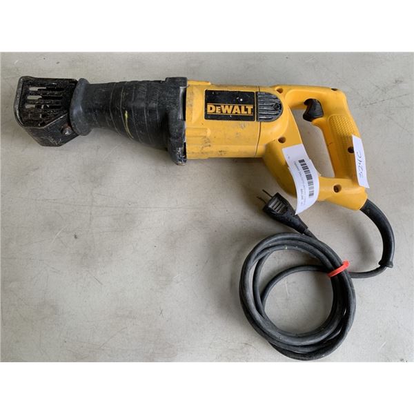 DEWALT DW304P ELECTRIC SAWSALL, TESTED WORKING