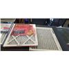 Image 2 : 4 NEW FURNACE FILTERS AND PORTA LIGHT