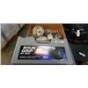 Image 2 : TOTE OF HAND TOOLS, TRAY OF HOLE SAWS AND TIRE CHAINS