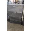 Image 2 : 4 TWO TIER METAL ORGANIZERS