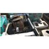 Image 1 : 3 HANGING BASKETS, BRASS BIRD FEEDER AND TELESCOPIC GUTTER WAND