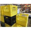 Image 2 : 20 STACKING MILK CRATES
