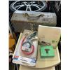 Image 1 : TOOLBOX WITH CONTENTS, WIRELESS CHARGER, TIRE AIR TOOL AND MORE