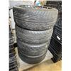 Image 1 : 4 TIRES 225 35 R20 ON 5 BOLT FAST RIMS