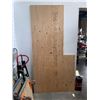 Image 1 : ASSORTED OFF CUT PLYWOOD, INCLUDING 3/8 T&G, 3/4 INCH SANDED, AND 1/2 PINE SANDED
