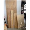Image 2 : ASSORTED OFF CUT PLYWOOD, INCLUDING 3/8 T&G, 3/4 INCH SANDED, AND 1/2 PINE SANDED