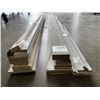 Image 2 : 3 BUNDLES OF ASSORTED MOULDING, LUMBER ETC