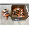 Image 1 : LOT OF 8 TIE DOWN RATCHET STRAPS