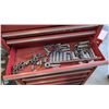 Image 8 : CRAFTSMAN 2PC ROLLING TOOL CABINET FULL OF ASSORTED HAND TOOLS AND WRENCHES, BITS ETC