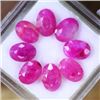 Image 2 : 7.37 CT CERTIFIED RUBY GEMSTONE PARCEL - ($11,055 APPRAISAL)