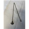 Image 1 : ANTIQUE STERLING SILVER NATIVE PENDANT W/ CHAIN