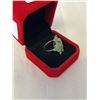 Image 2 : 925 SILVER CLUSTER RING MARKED 925 - SIZE 6.5