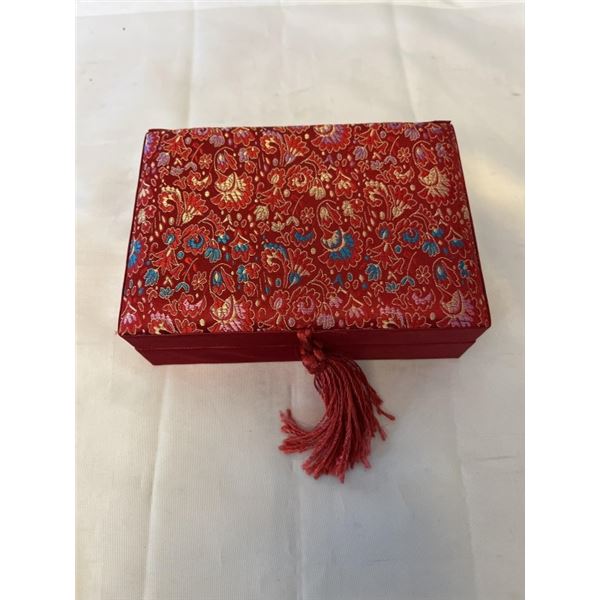 JEWELRY CASE WITH CONTENTS