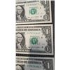 Image 2 : 3 UNCIRCULATED US DOLLAR BILLS CONSECUTIVE SERIAL NUMBERS OHIO SERIES