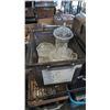 Image 1 : HEAVY CUT CRYSTAL BOWL, LIDDED DISHES AND GLASS TRAYS