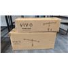 Image 1 : VIVO TRIPLE MONITOR DESK MOUNT AND DUAL MONITOR DESK MOUNT