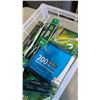 Image 2 : 10 NEW TICONDEROGA 12PC MARKER SETS, AND 10 NEW 200 PAGE GRAPH BOOKS, AND ASSORTED TICONDEROGA #2 PE