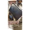 Image 1 : BOX OF ELECTRONICS WITH WORKING 23" MONITOR