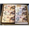 Image 1 : CASE OF NEW ASSORTED FASHION EYELASHES APPROX 40 BOXES OF 10 PAIRS