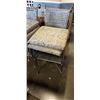 Image 2 : SET OF 8 OUTDOOR RATTAN AND METAL PATIO CHAIRS