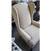 Image 2 : BEIGE WINGBACK CHAIR