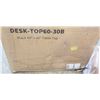 Image 3 : VIVO BLACK 60 X 30 INCH ELECTRIC SIT TO STAND DESK WITH BLACK SINGLE MOTOR ELECTRIC FRAME