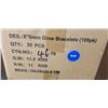 Image 1 : NEW CASE OF 8 INCH BLUE BRACELET GLOWSTICKS, 20 TUBES OF 100, 2000 TOTAL