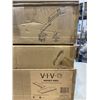 Image 2 : VIVO PNEUMATIC ARM SINGLE MONITOR DESK MOUNT, WHITER PNEUMATIC ARM SINGLE MONITOR DEKS MOUNT AND KEY