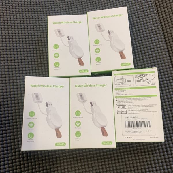 FIVE NEW APPLE WATCH WIRELESS USB CHARGERS