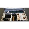 Image 2 : SHARK FLEXSTYLE FRIZZ FIGHTER FINISHING TOOL LIMITED EDITION GIFT SET - TESTED WORKING, RETAIL $399